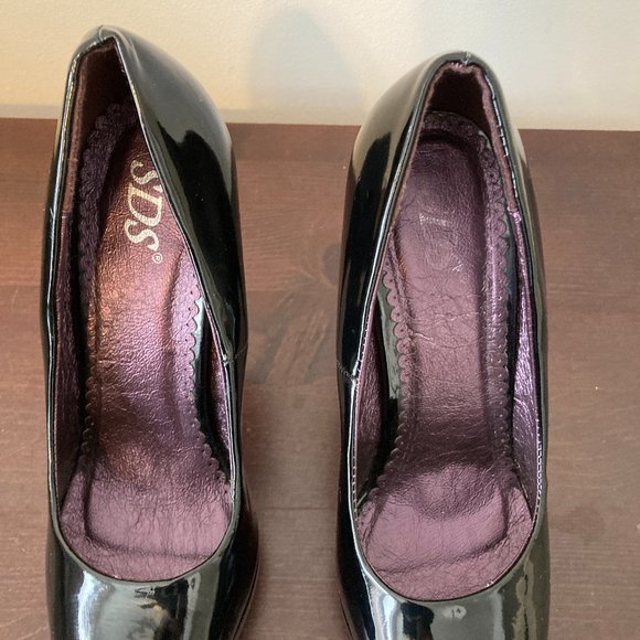 SDS Black Patent Stiletto 39 (8.5 US) - Picture 3 of 11
